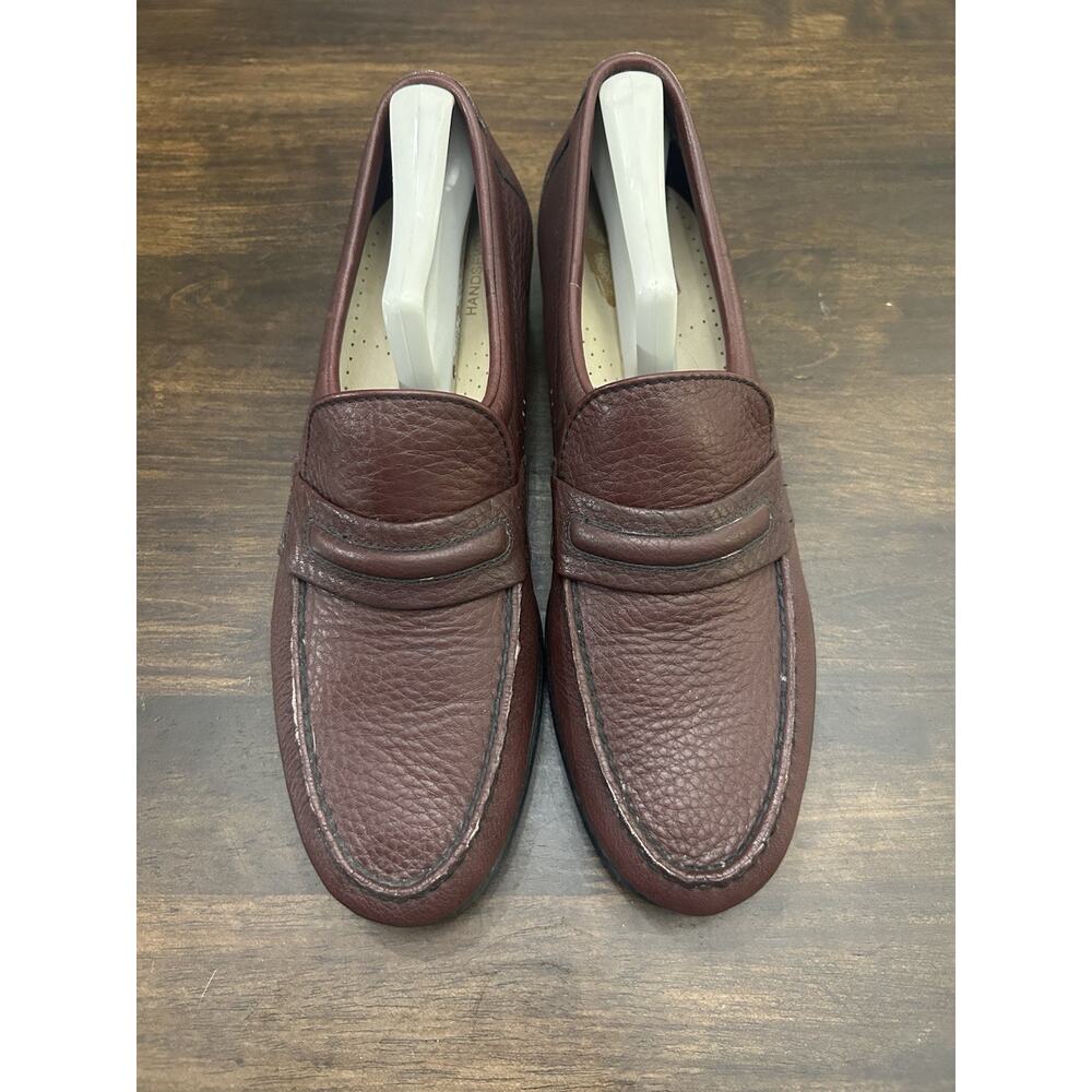 SAS Womens 10.5 S Narrow Burgundy Loafers Leather Tripad Comfort - Picture 2 of 9